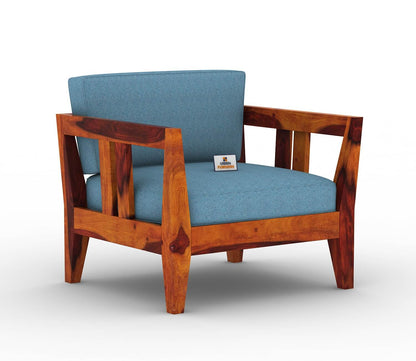 Sacby Wooden 3+1+1 Sofa Set - Urbnfurnish