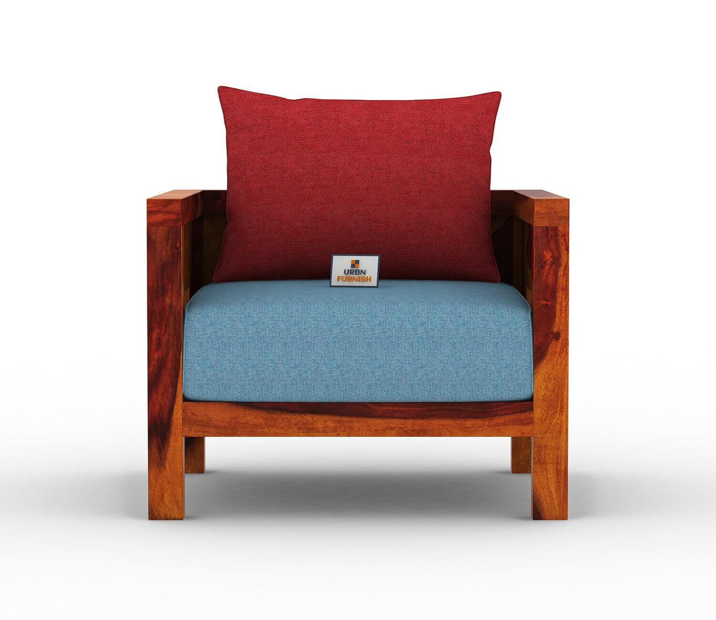 Stamford Wooden 3+1+1 Sofa Set - Urbnfurnish