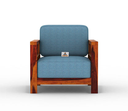 Drake Wooden 3+1+1 Sofa Set - Urbnfurnish