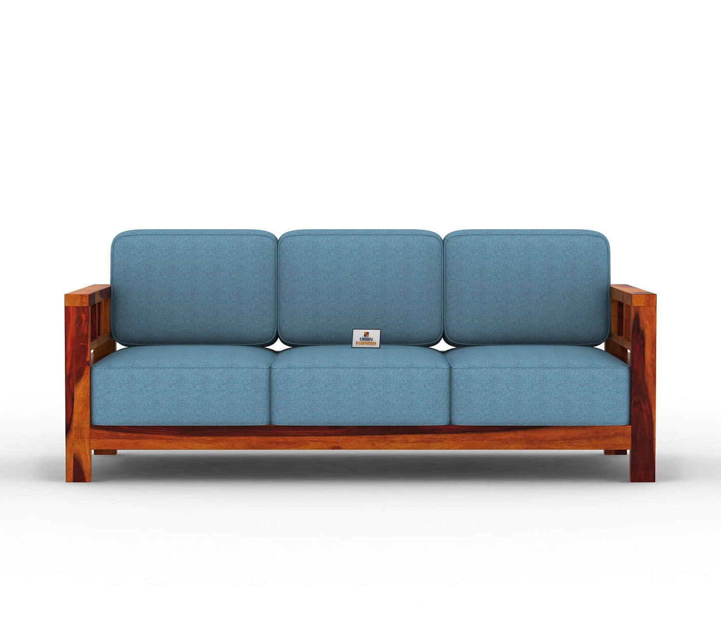 Drake Wooden 3+1+1 Sofa Set - Urbnfurnish