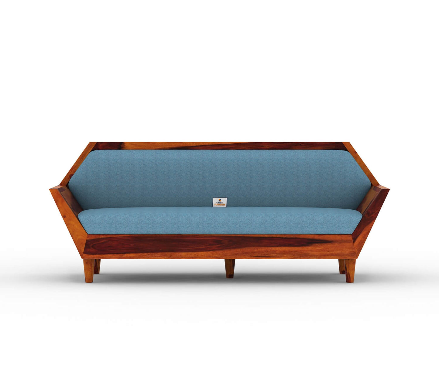Jones Wooden 3+1+1 Sofa Set - Urbnfurnish