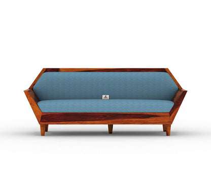 Jones Wooden 3+1+1 Sofa Set - Urbnfurnish