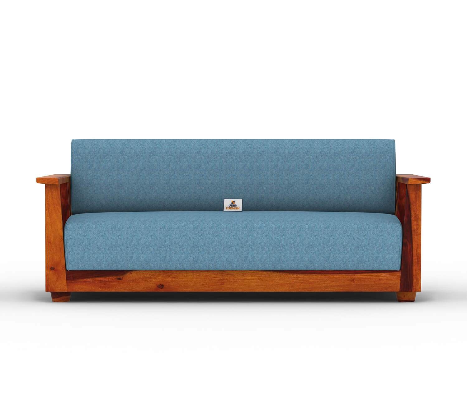 Olson Wooden 3+1+1 Sofa Set - Urbnfurnish