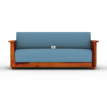 Olson Wooden 3+1+1 Sofa Set - Urbnfurnish