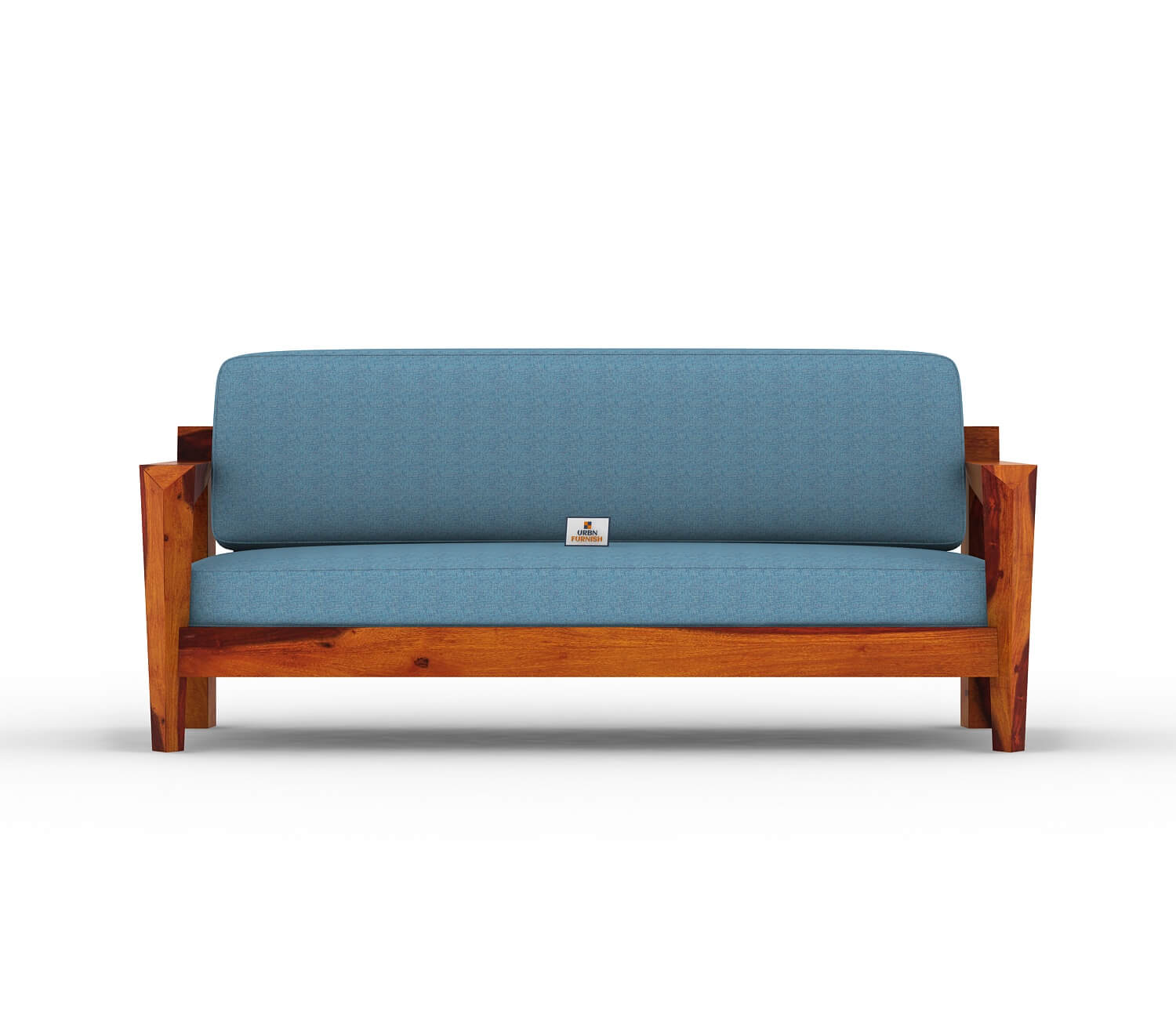 Hampton Wooden 3+1+1 Sofa Set - Urbnfurnish