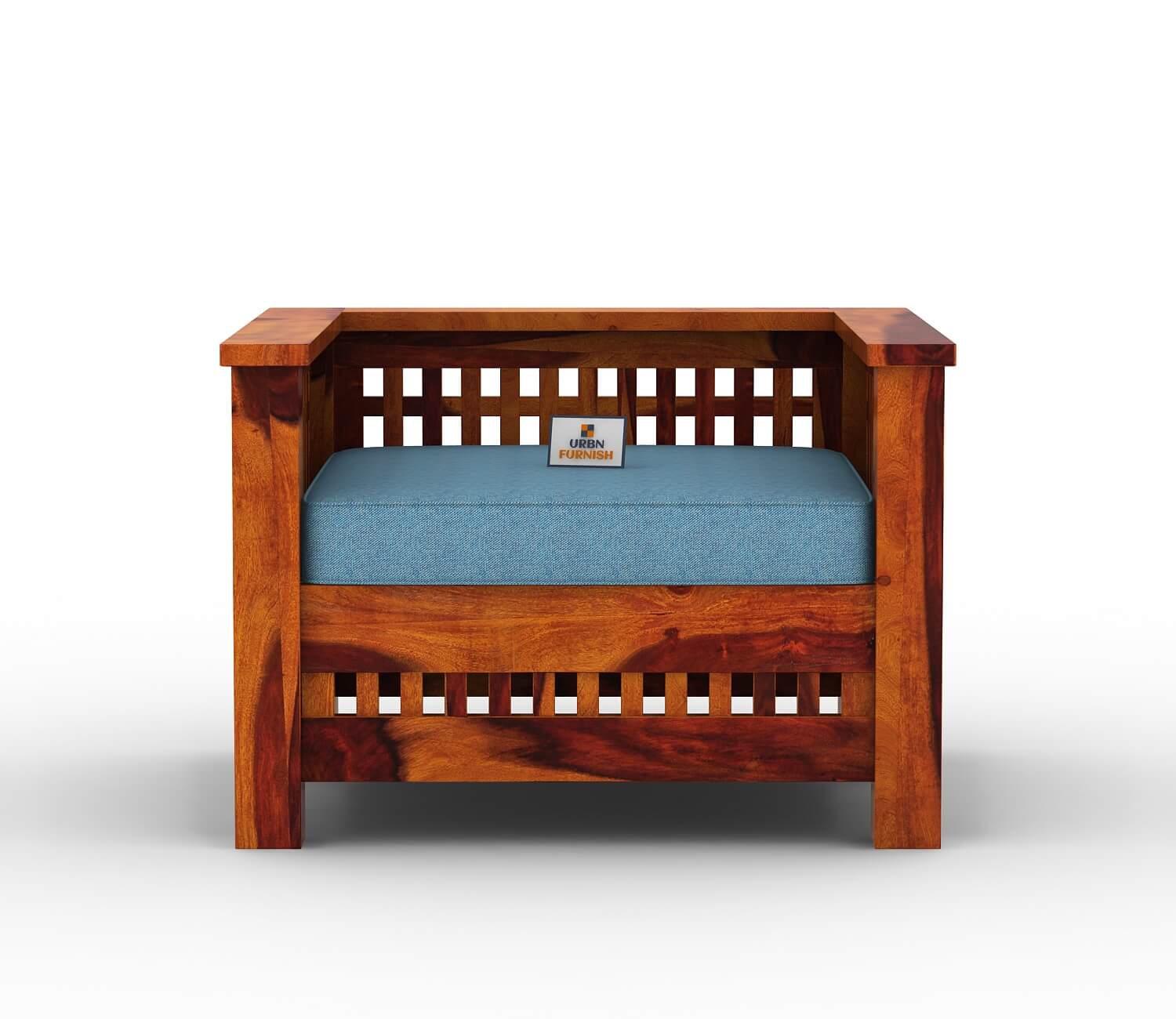 Bradford Wooden 3+1+1 Sofa Set - Urbnfurnish
