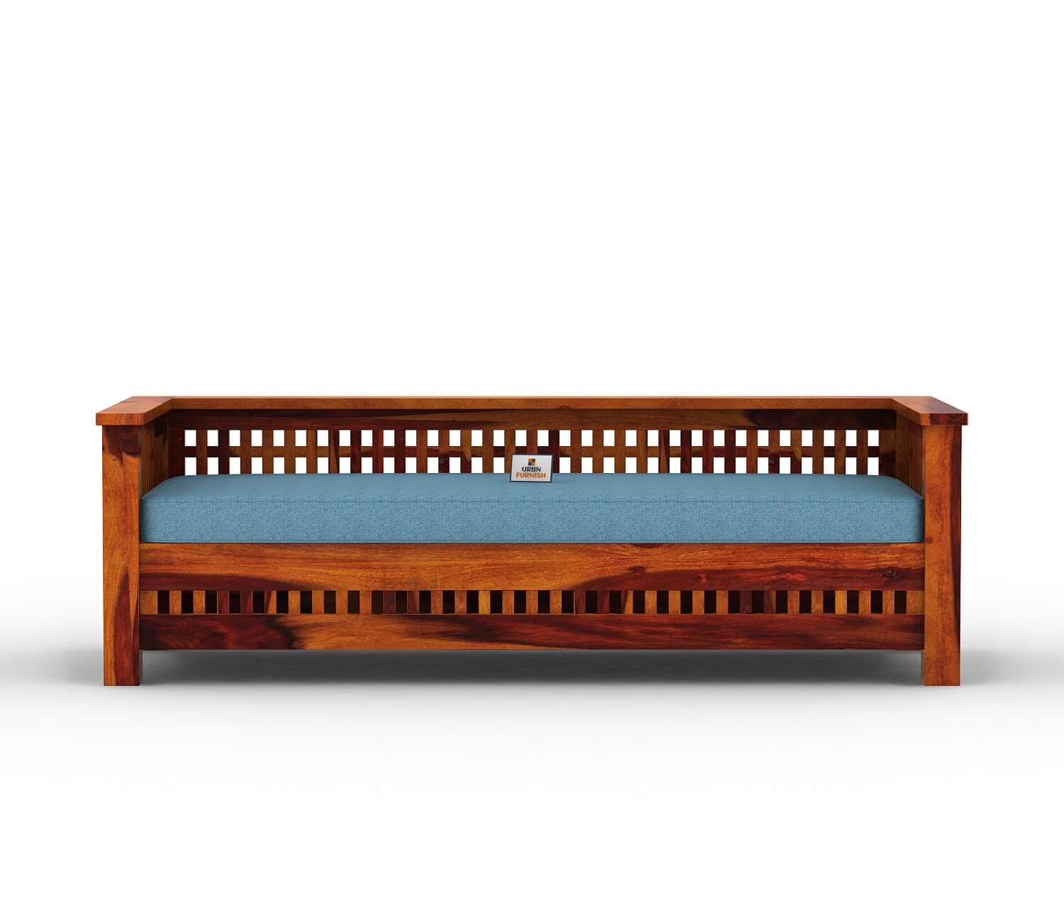 Bradford Wooden 3+1+1 Sofa Set - Urbnfurnish