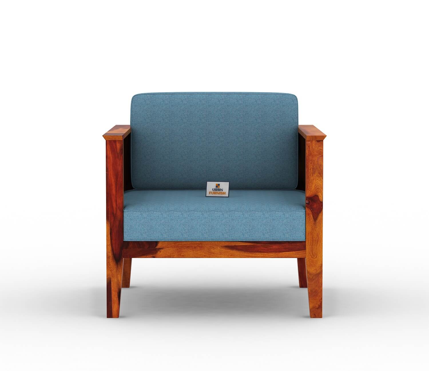 Venice Wooden 3+1+1 Sofa Set - Urbnfurnish