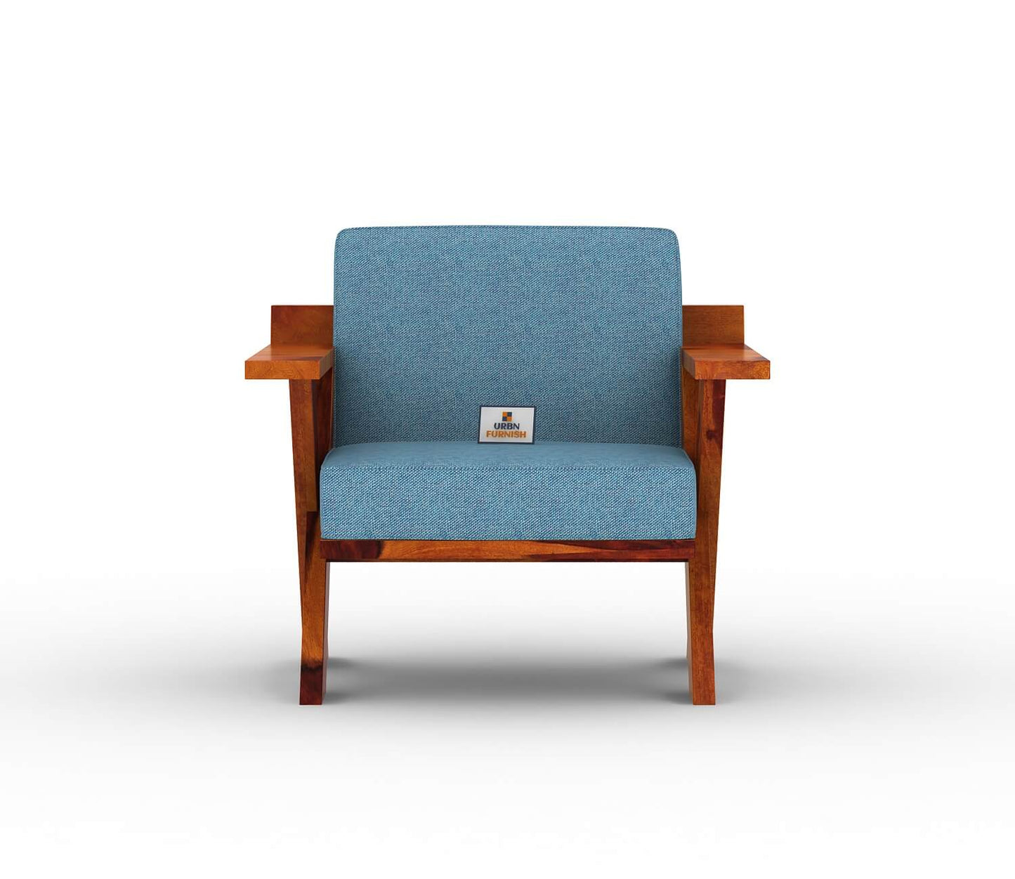 Lewis Wooden 3+1+1 Sofa Set - Urbnfurnish