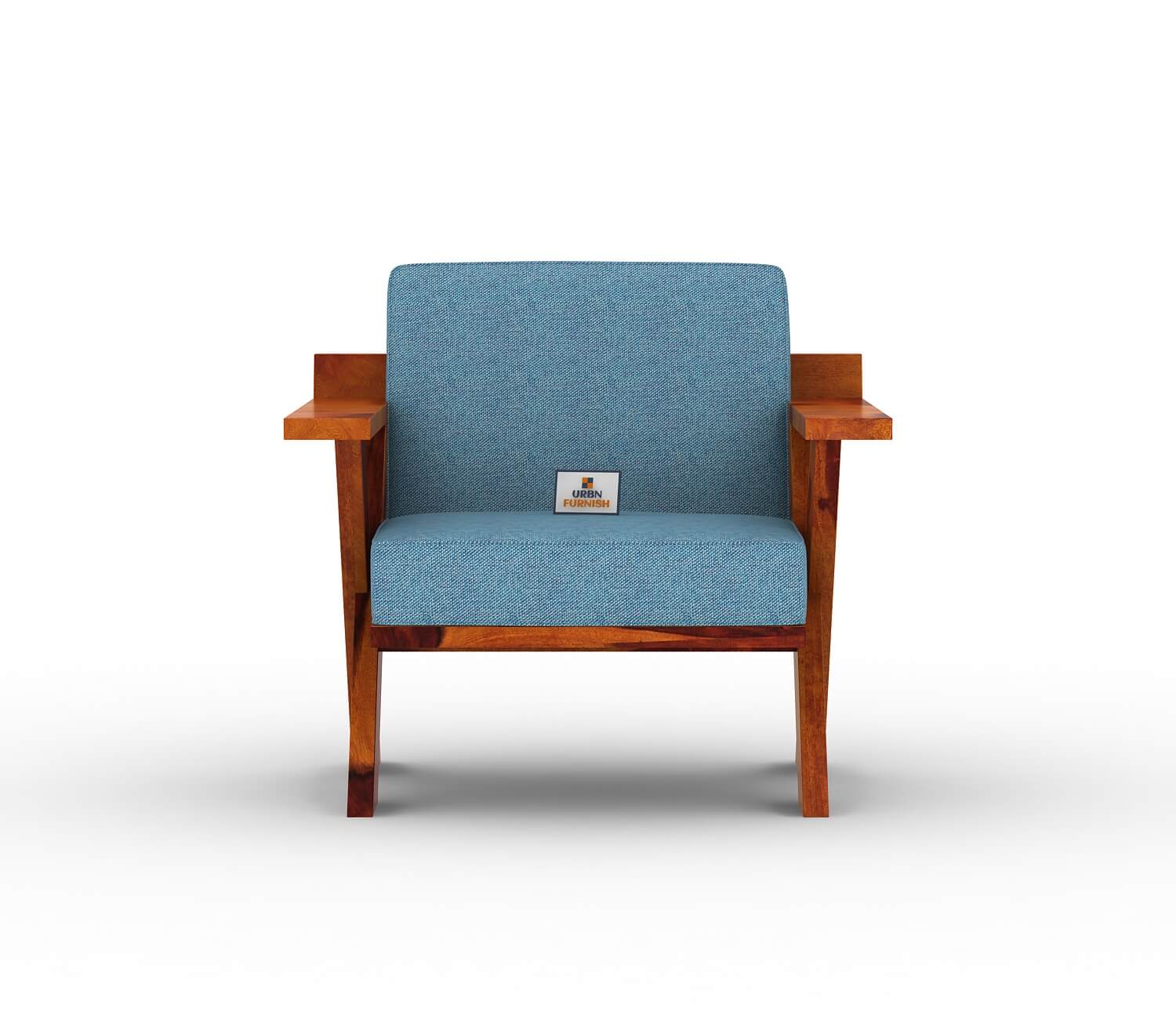 Lewis Wooden 3+1+1 Sofa Set - Urbnfurnish