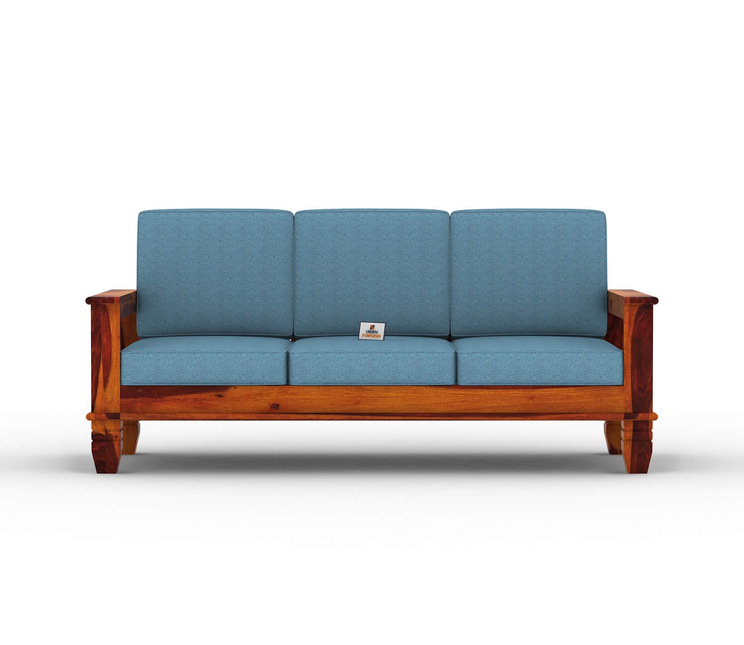 Angelic Wooden 3+1+1 Sofa Set - Urbnfurnish