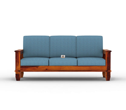 Angelic Wooden 3+1+1 Sofa Set - Urbnfurnish