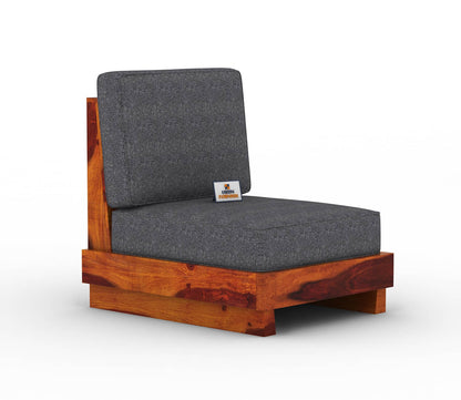 Finlauy Wooden 3+1+1 Sofa Set - Urbnfurnish