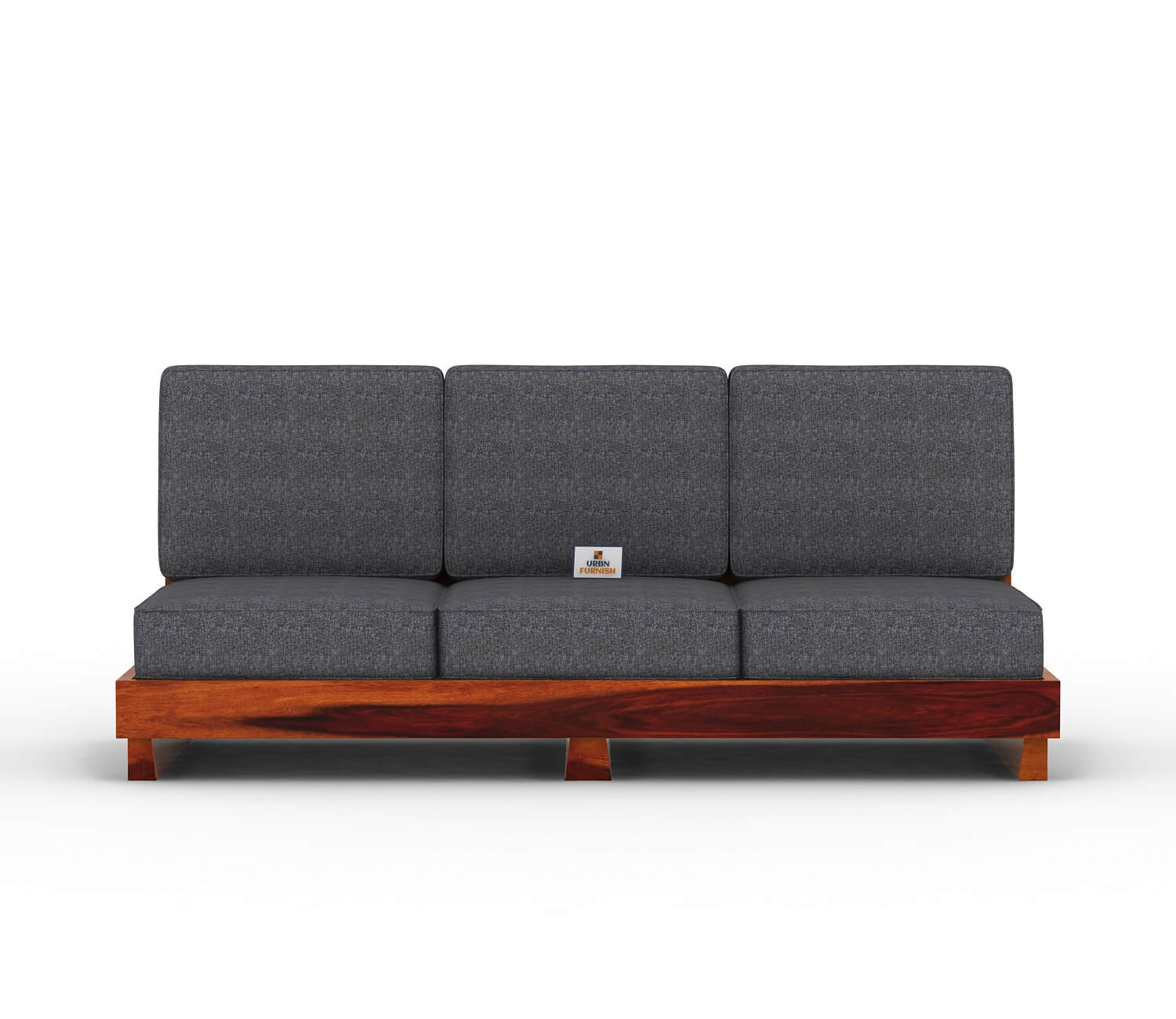 Finlauy Wooden 3+1+1 Sofa Set - Urbnfurnish