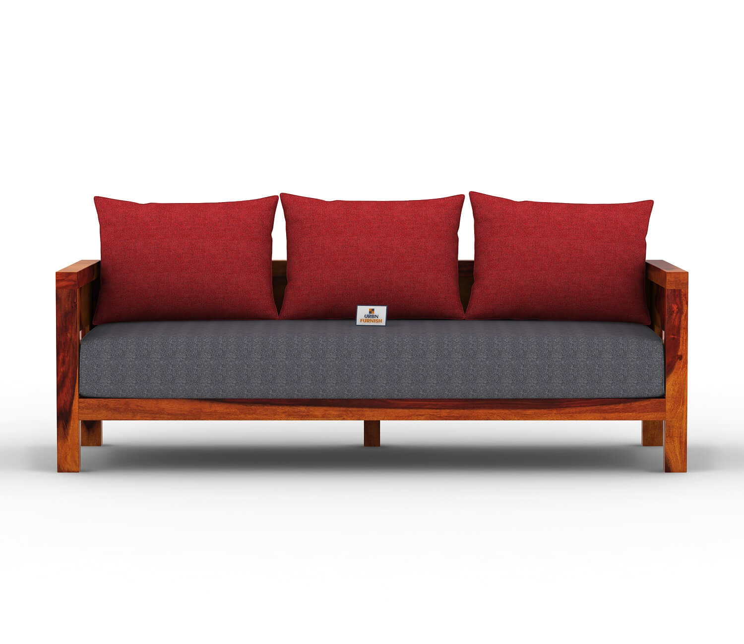 Stamford Wooden 3+1+1 Sofa Set - Urbnfurnish