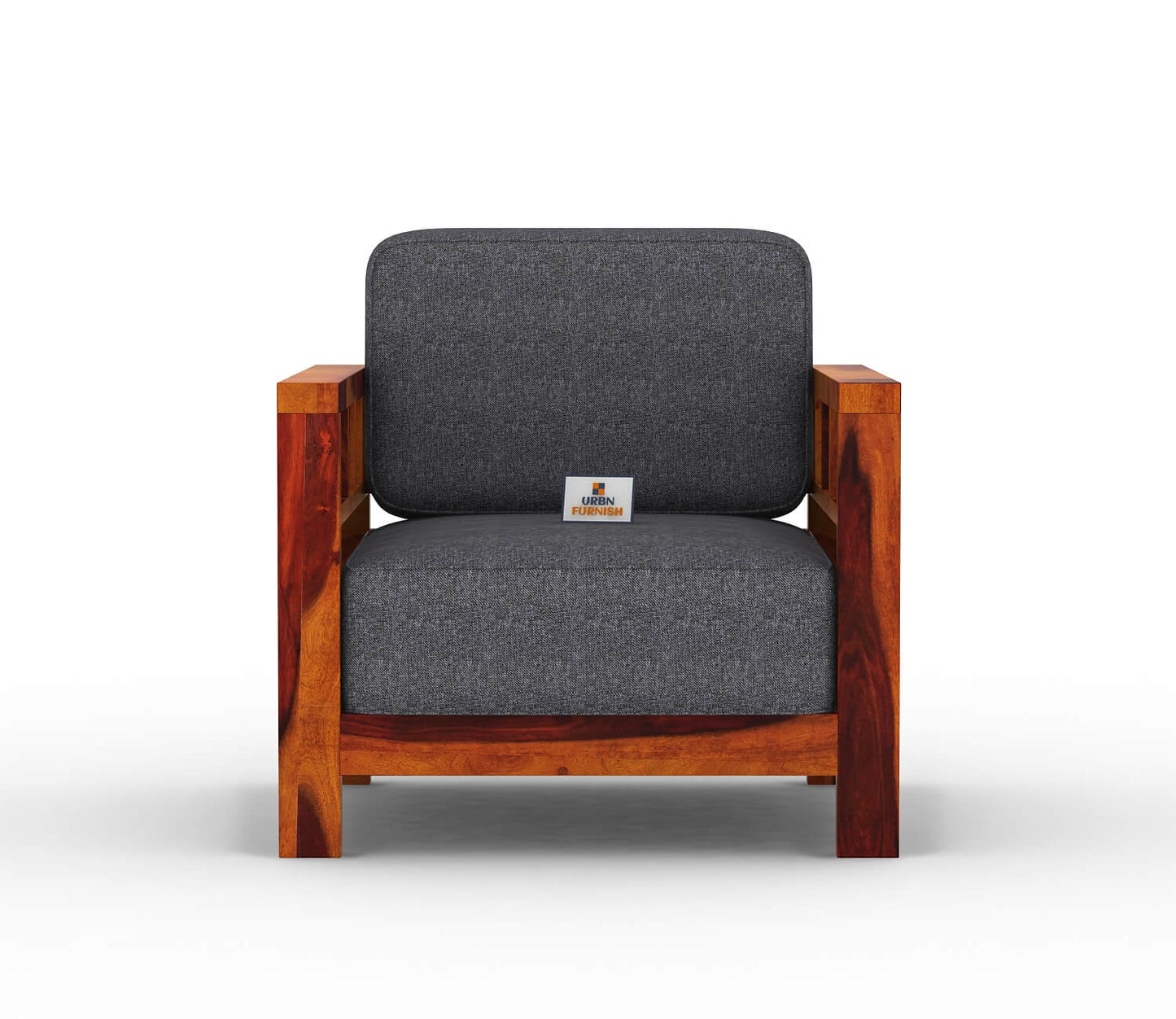 Drake Wooden 3+1+1 Sofa Set - Urbnfurnish