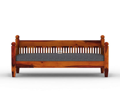 Ruby Wooden 3+1+1 Sofa Set - Urbnfurnish
