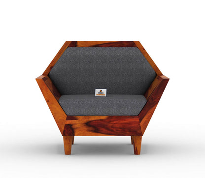 Jones Wooden 3+1+1 Sofa Set - Urbnfurnish