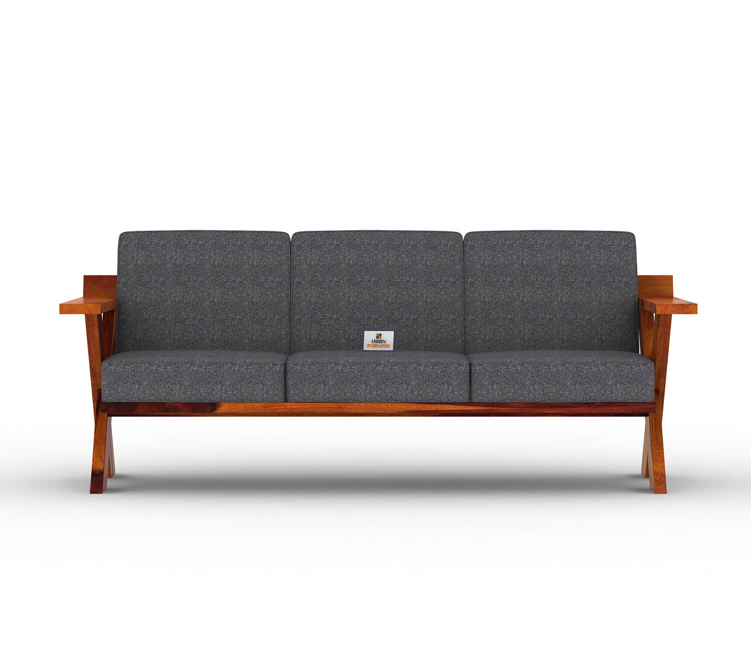 Lewis Wooden 3+1+1 Sofa Set - Urbnfurnish