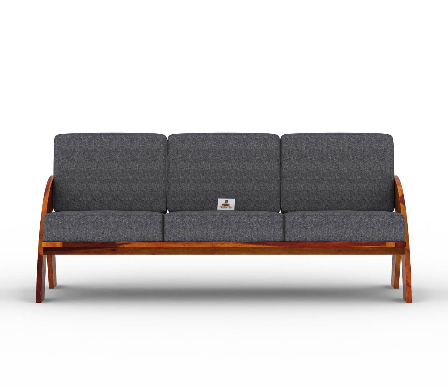 Smith Wooden 3+1+1 Sofa Set - Urbnfurnish
