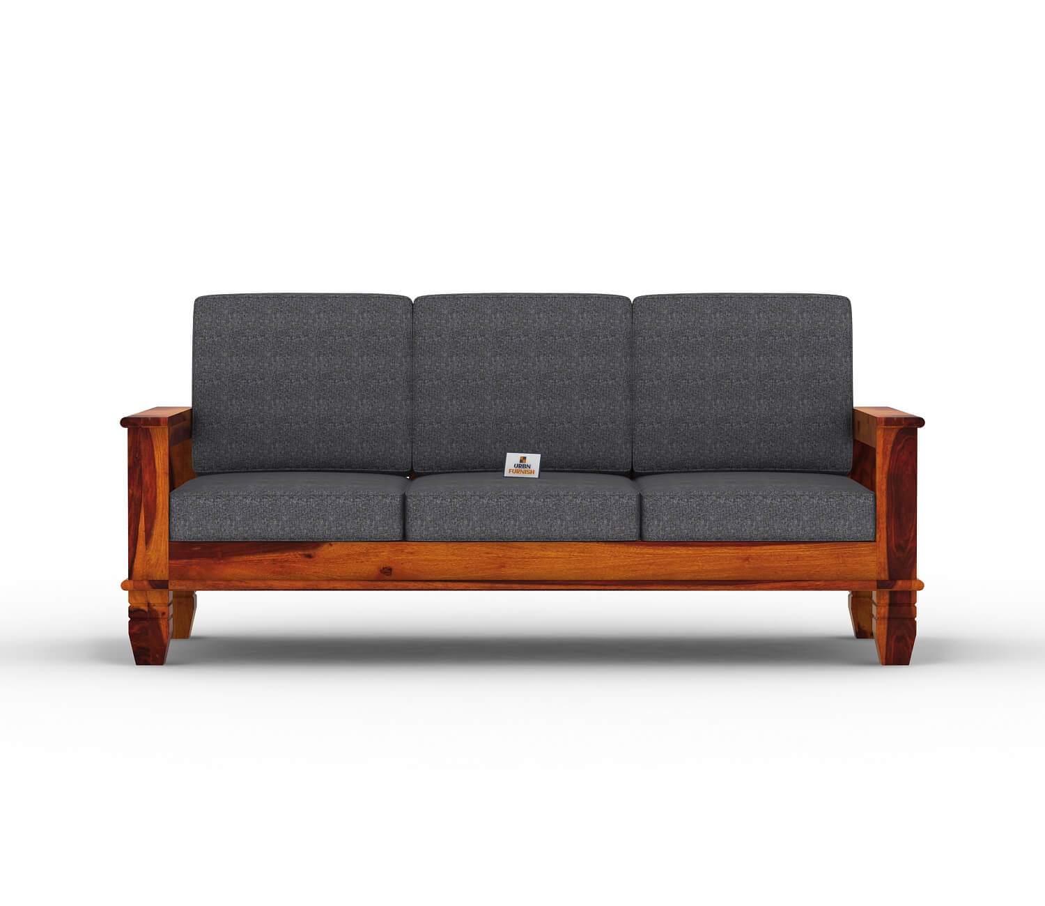 Angelic Wooden 3+1+1 Sofa Set - Urbnfurnish