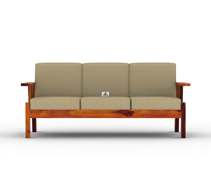 Beamish Wooden 3+1+1 Sofa Set - Urbnfurnish