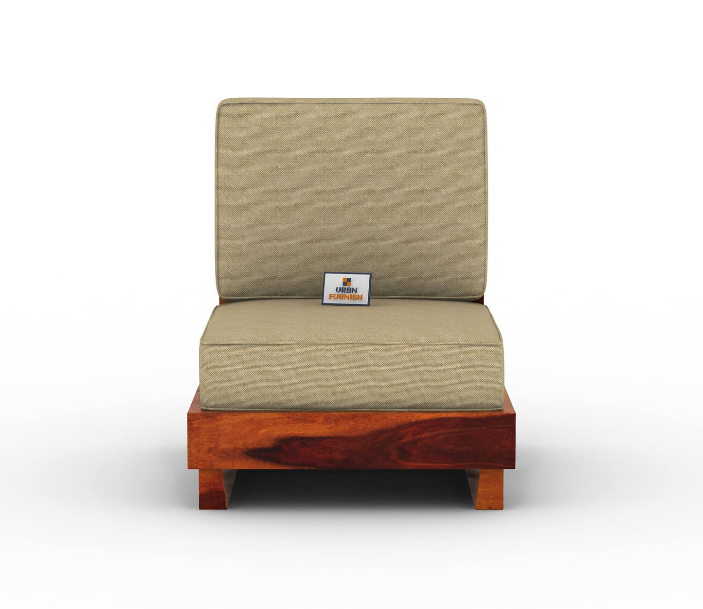 Finlauy Wooden 3+1+1 Sofa Set - Urbnfurnish