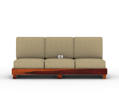Finlauy Wooden 3+1+1 Sofa Set - Urbnfurnish