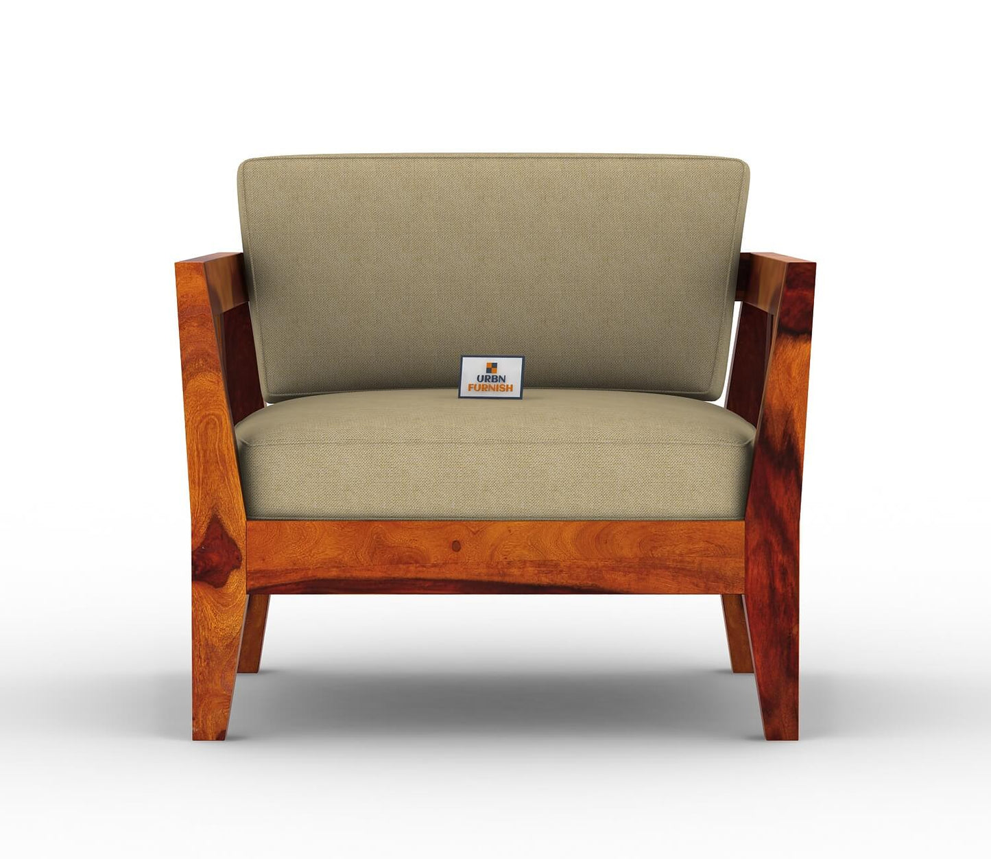 Sacby Wooden 3+1+1 Sofa Set - Urbnfurnish