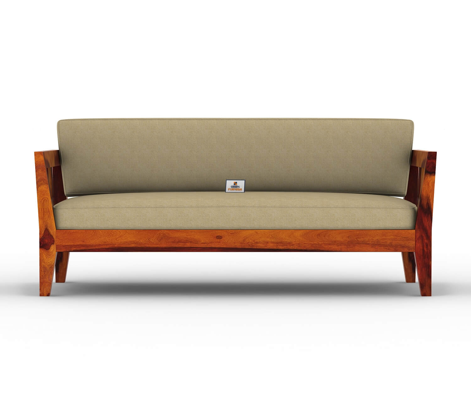 Sacby Wooden 3+1+1 Sofa Set - Urbnfurnish