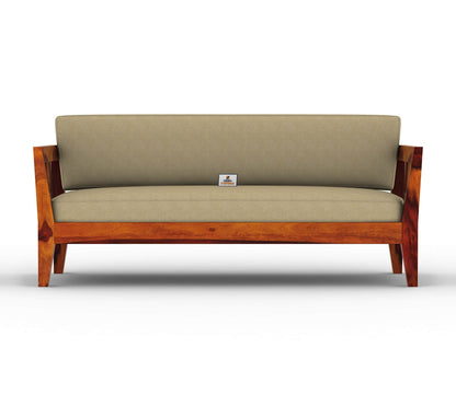 Sacby Wooden 3+1+1 Sofa Set - Urbnfurnish