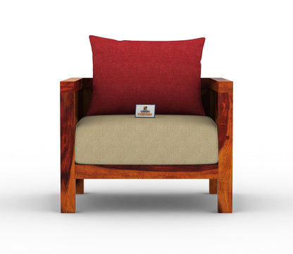 Stamford Wooden 3+1+1 Sofa Set - Urbnfurnish