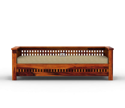 Bradford Wooden 3+1+1 Sofa Set - Urbnfurnish