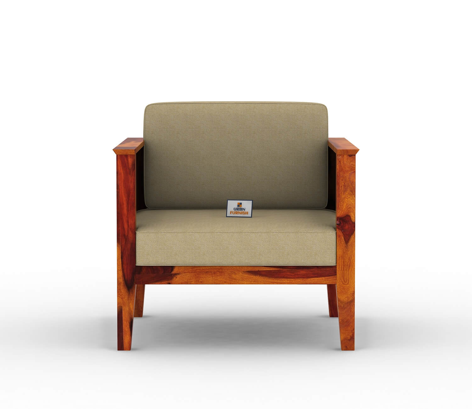 Venice Wooden 3+1+1 Sofa Set - Urbnfurnish