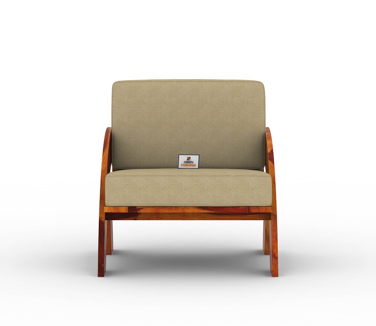Smith Wooden 3+1+1 Sofa Set - Urbnfurnish