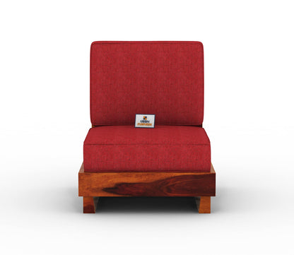 Finlauy Wooden 3+1+1 Sofa Set - Urbnfurnish