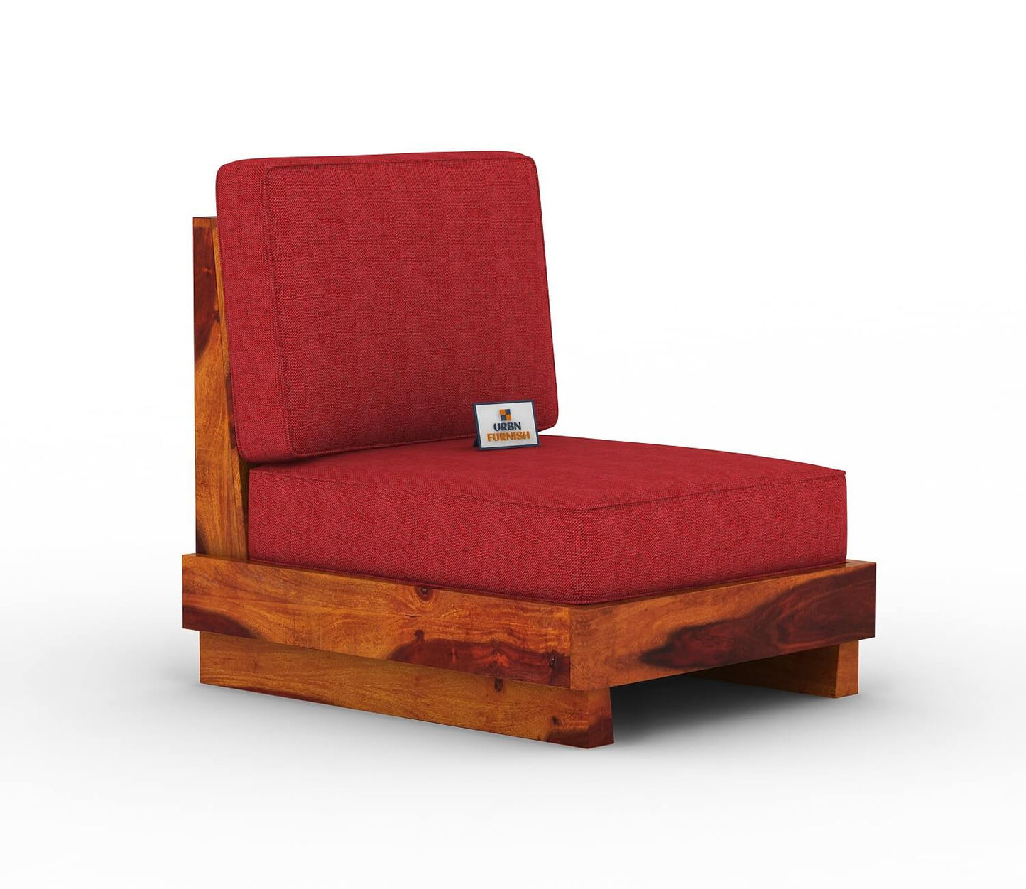 Finlauy Wooden 3+1+1 Sofa Set - Urbnfurnish