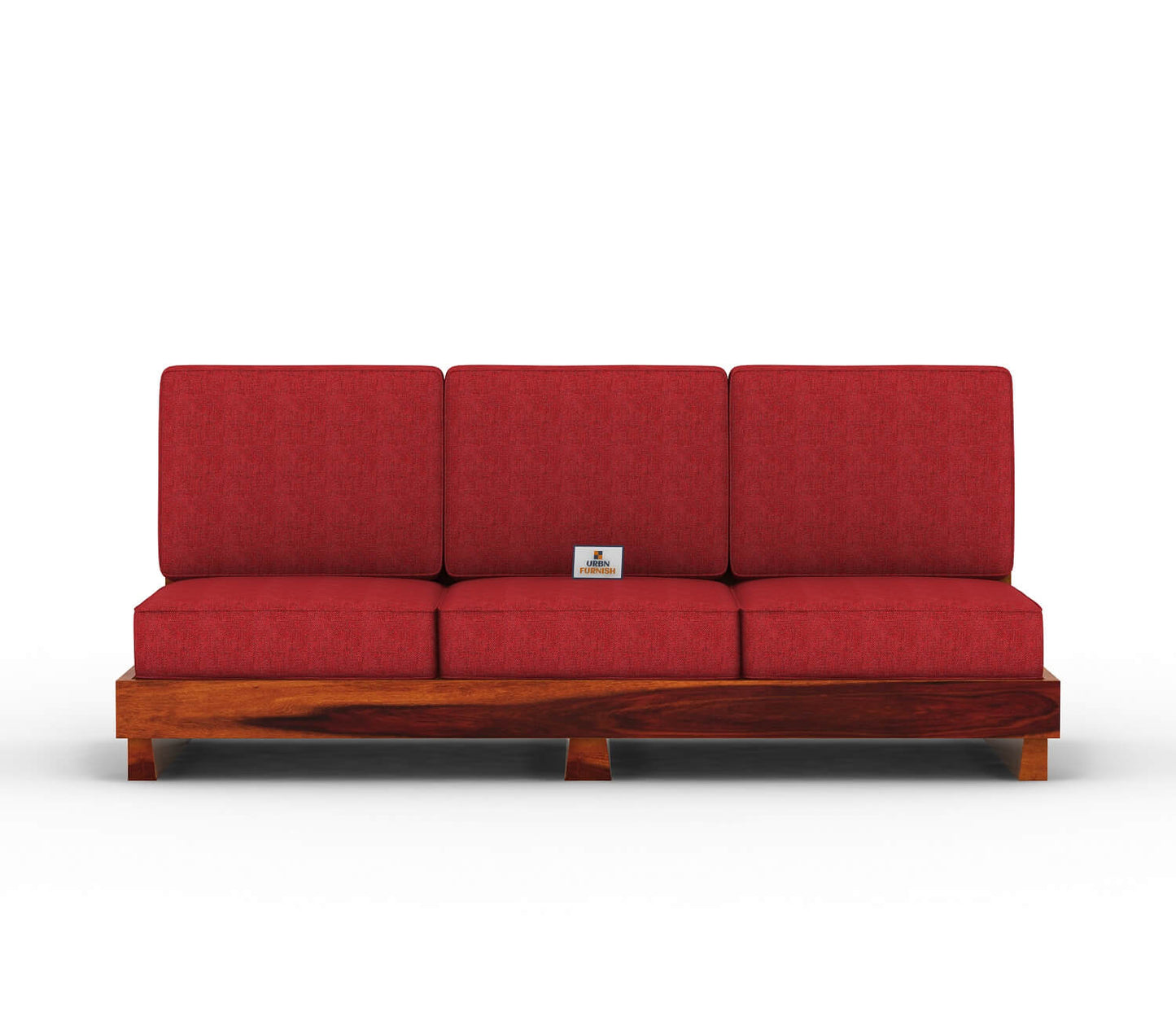 Finlauy Wooden 3+1+1 Sofa Set - Urbnfurnish