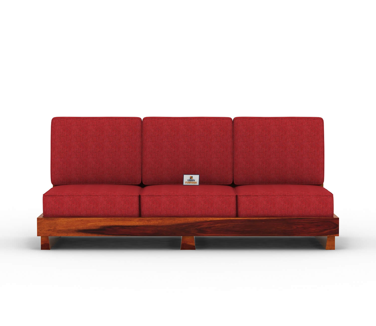 Finlauy Wooden 3+1+1 Sofa Set - Urbnfurnish