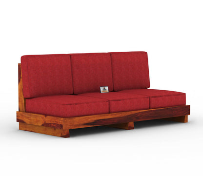 Finlauy Wooden 3+1+1 Sofa Set - Urbnfurnish
