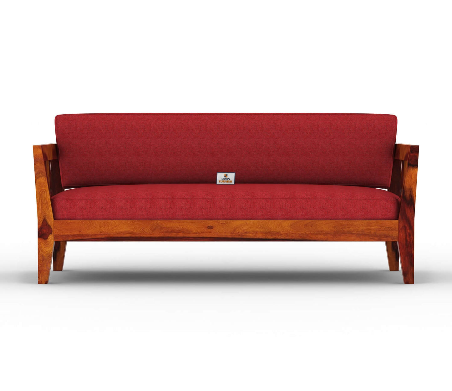 Sacby Wooden 3+1+1 Sofa Set - Urbnfurnish