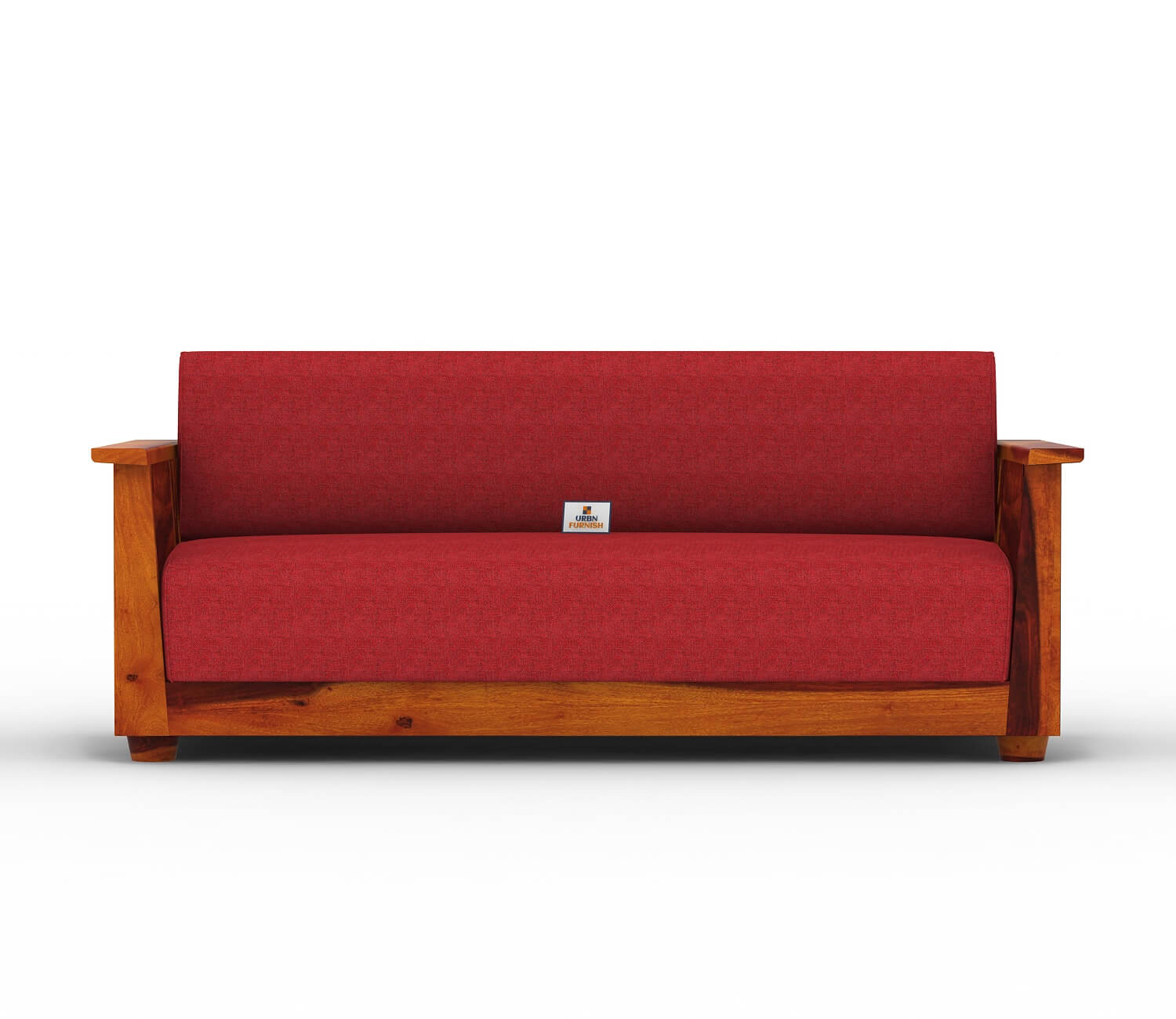 Olson Wooden 3+1+1 Sofa Set - Urbnfurnish