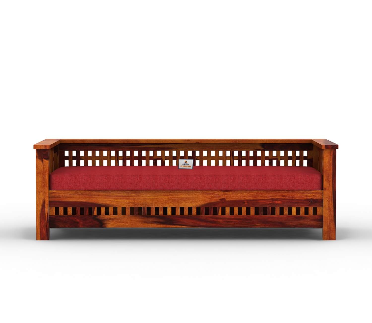 Bradford Wooden 3+1+1 Sofa Set - Urbnfurnish