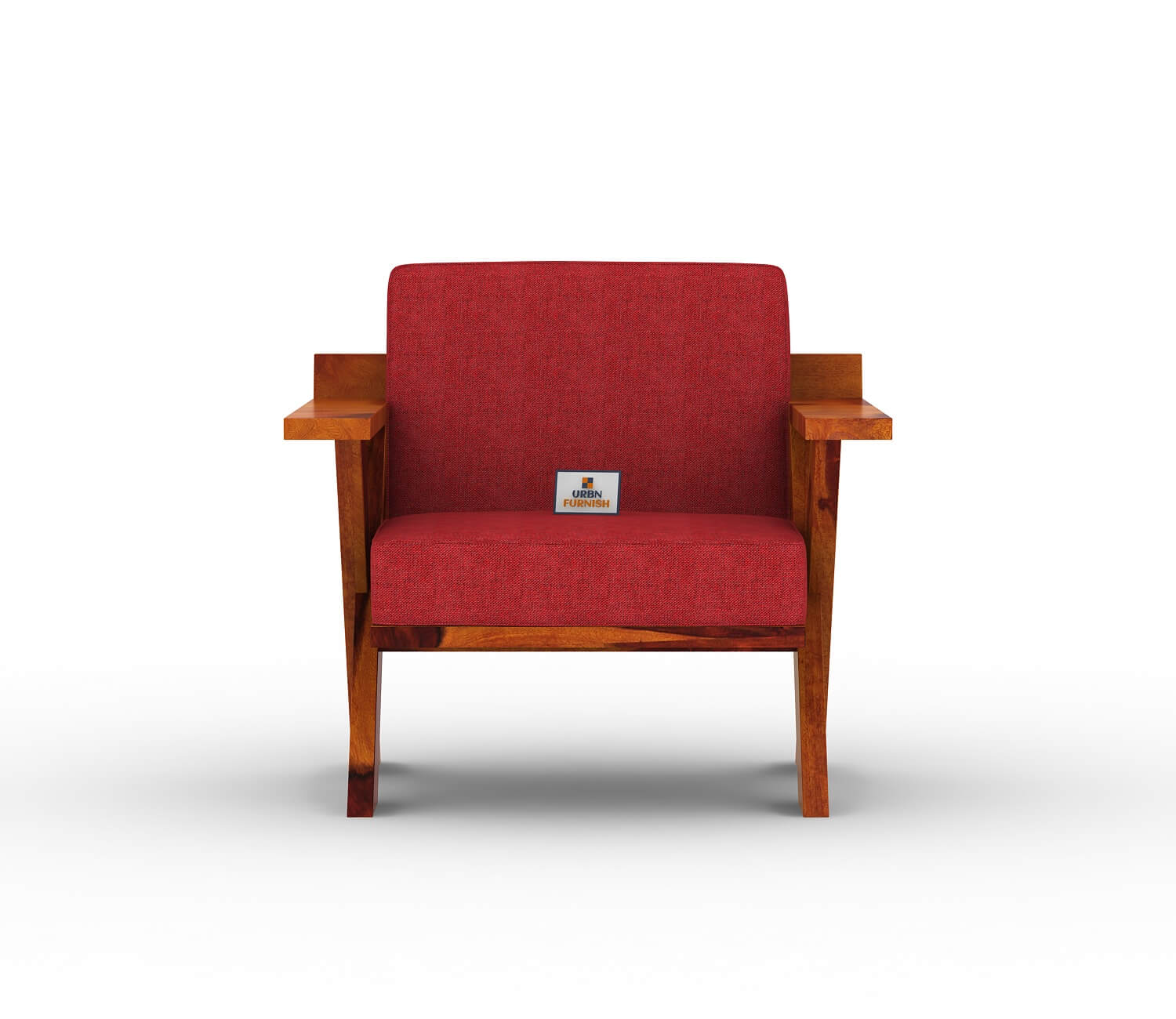 Lewis Wooden 3+1+1 Sofa Set - Urbnfurnish