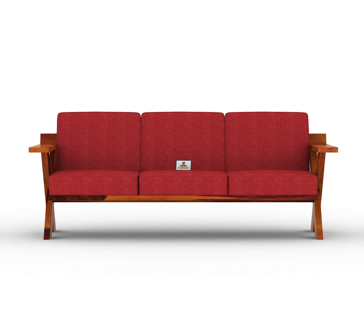 Lewis Wooden 3+1+1 Sofa Set - Urbnfurnish