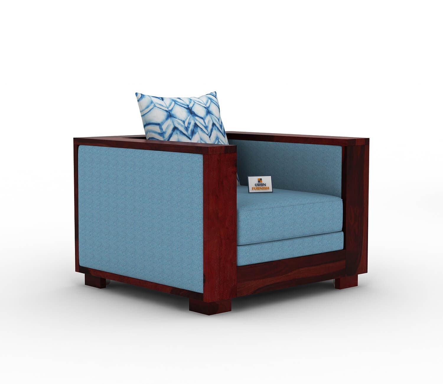 Brume Wooden 3+1+1 Sofa Set - Urbnfurnish