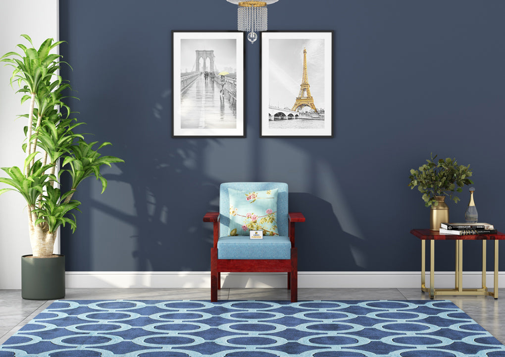 Beamish Wooden 3+1+1 Sofa Set - Urbnfurnish