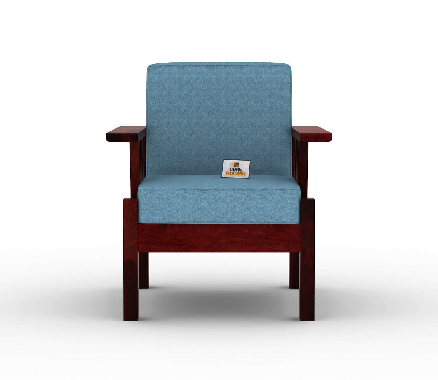 Beamish Wooden 3+1+1 Sofa Set - Urbnfurnish