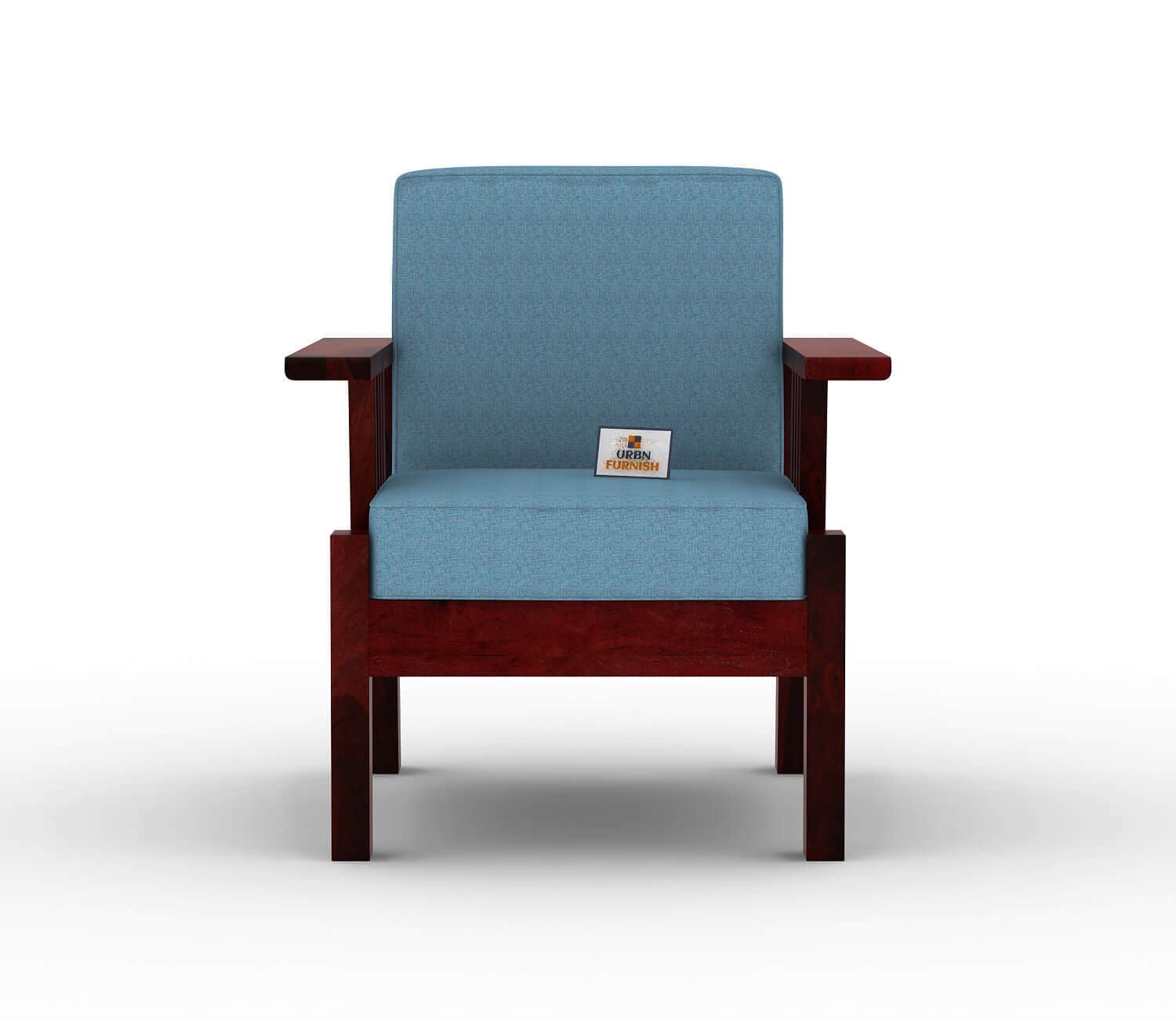 Beamish Wooden 3+1+1 Sofa Set - Urbnfurnish