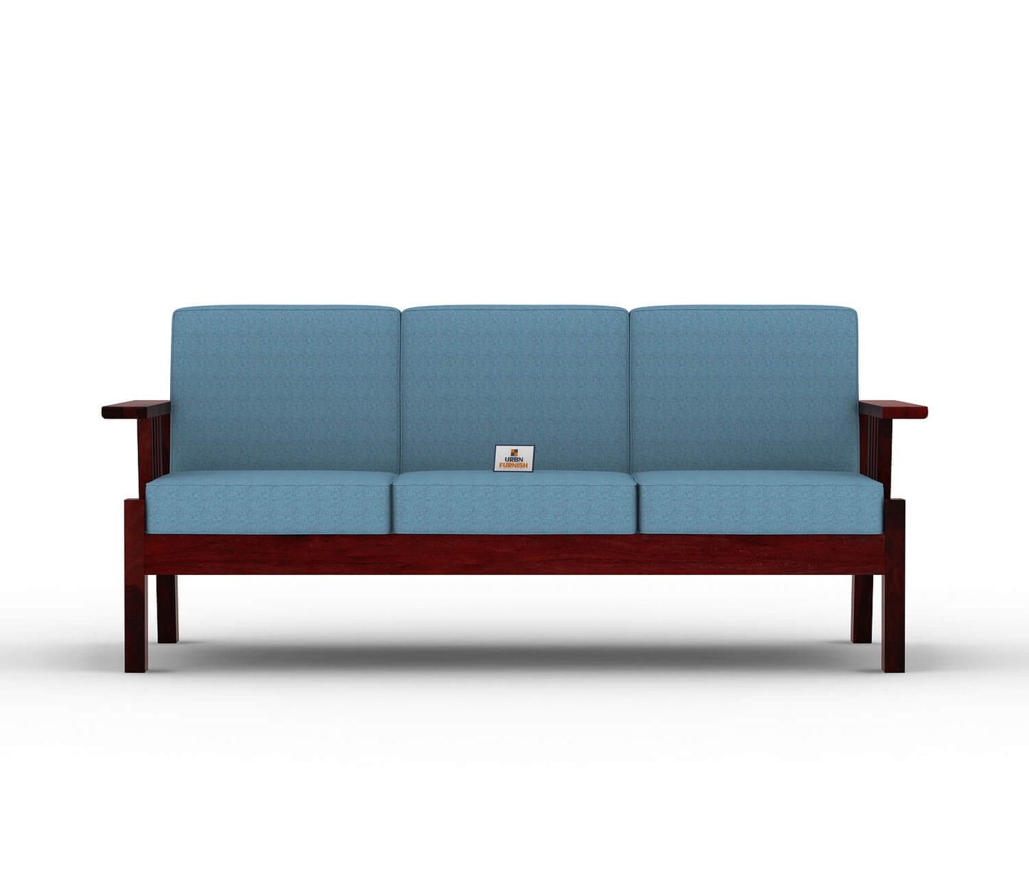 Beamish Wooden 3+1+1 Sofa Set - Urbnfurnish
